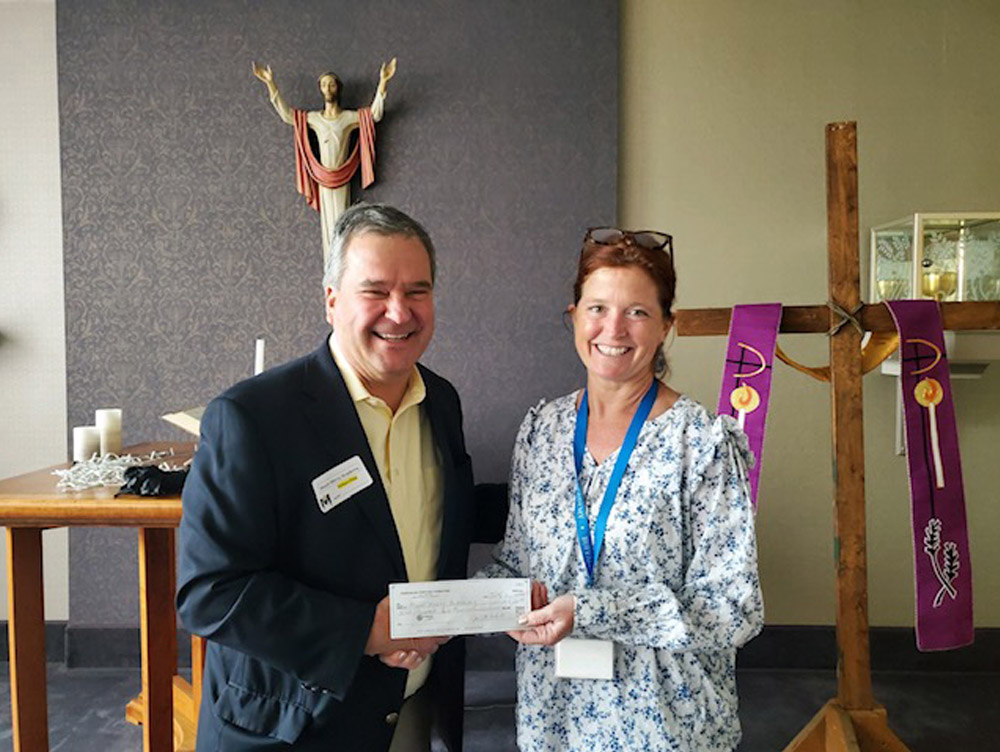 check presentation